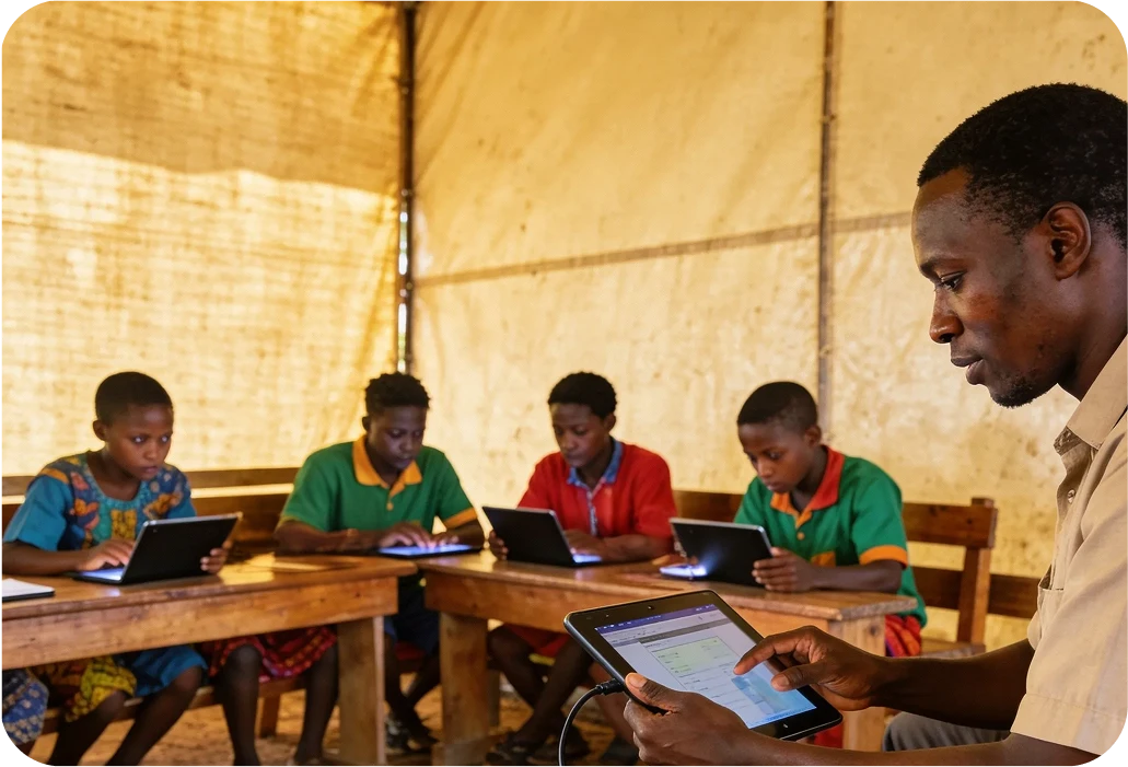 Community and alternative learning structures for out-of-school children